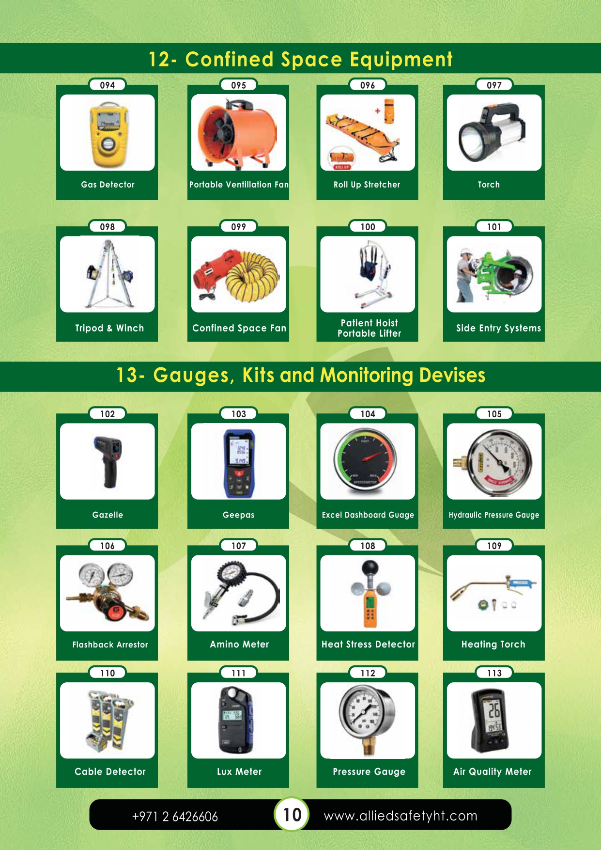 Allied Safety Hardware Catalog Page 3