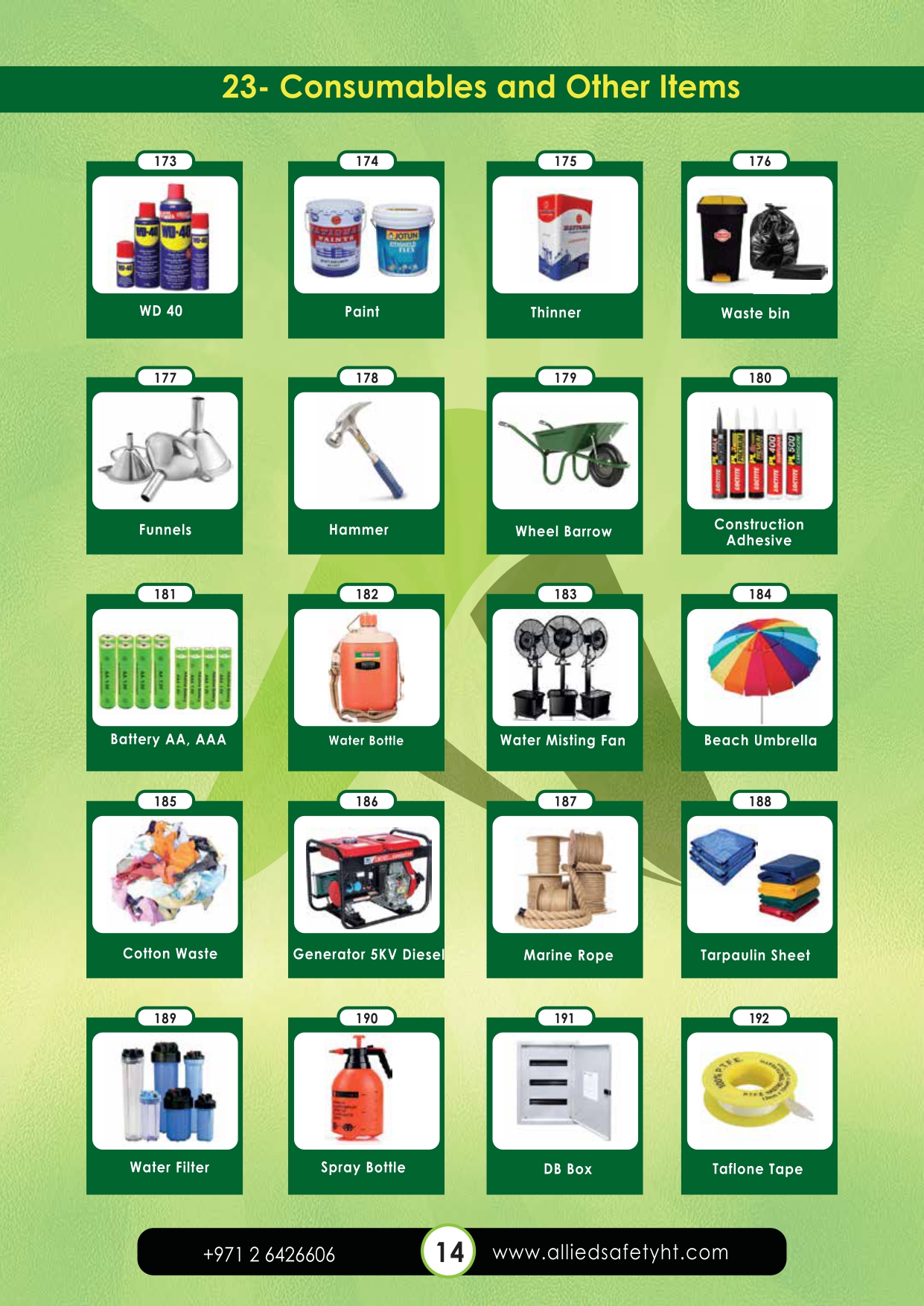 Allied Safety Hardware Catalog Page 7